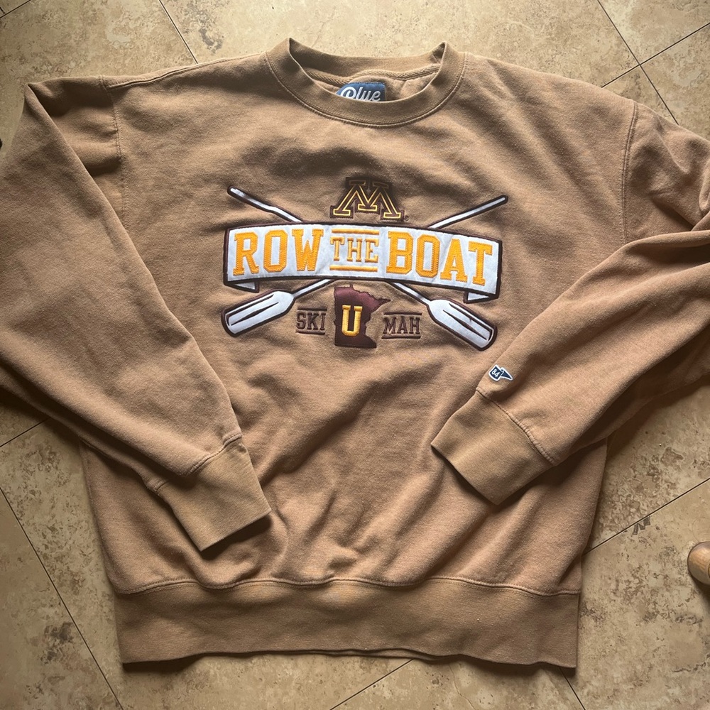 University of Minnesota Row the Boat crewneck